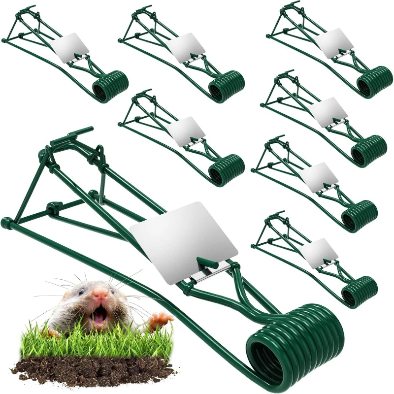 

Outdoor gopher trap, anti-mole trap, stainless steel gopher killer for lawns