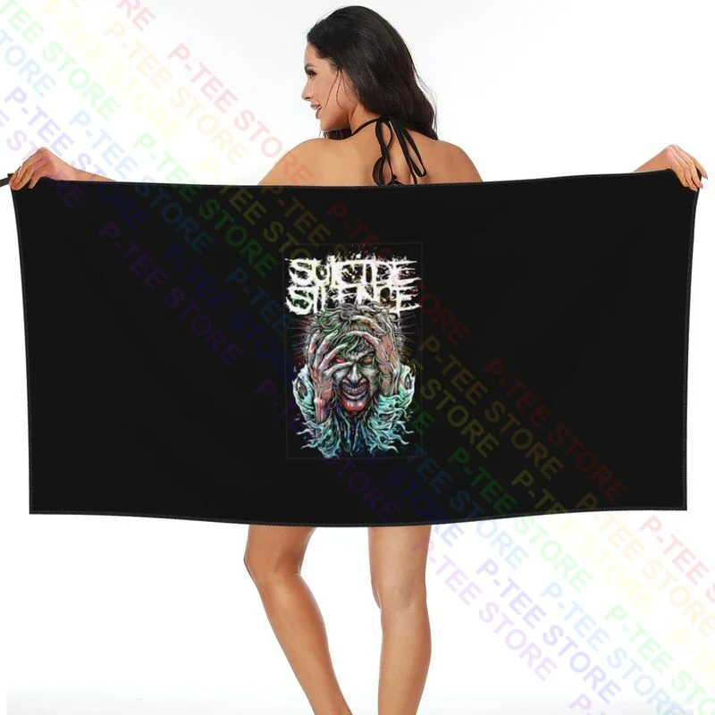 Suicide Silence Ocd Deathcore Band Music Rock Quick dry Towel New Portable For Bathroom