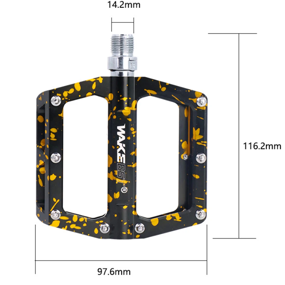 

Bicycle Accessories Anti Slip for MTB Road Bike Mountain Bike Pedal DU+ Bearing Seal Ultralight Footboard Bicycle Pedal