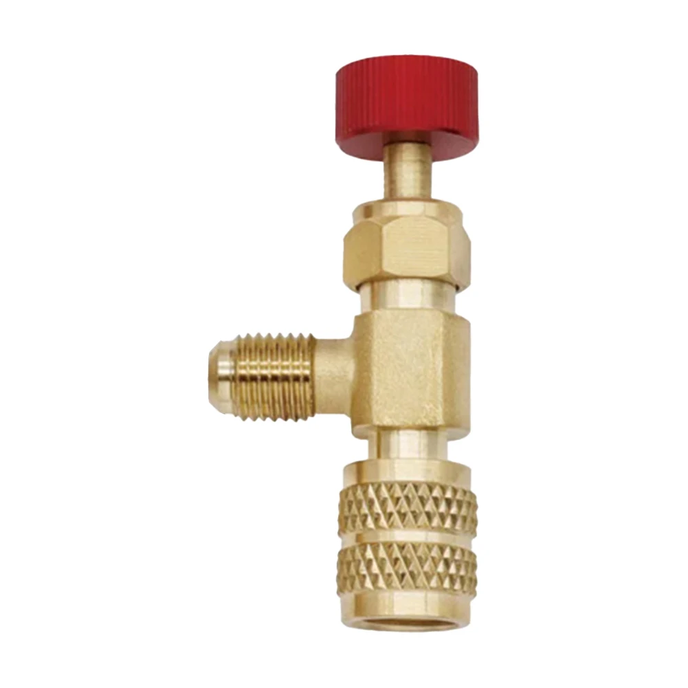 Air Conditioning Fluoride Safety Valve R22 R410 Connector Safety Adapter For Various Refrigeration Maintenance And Construction