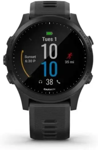 Forerunner 945, Premium GPS Running/Triathlon Smartwatch with Music, Black - 010-02063-00