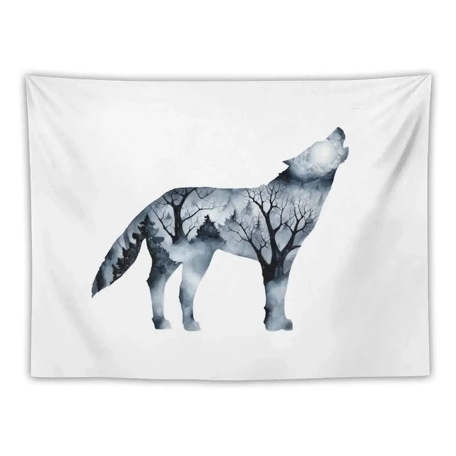 Wolf Tapestry Room Decor Aesthetic Bathroom Decor On The Wall Decorative Wall Murals Tapestry