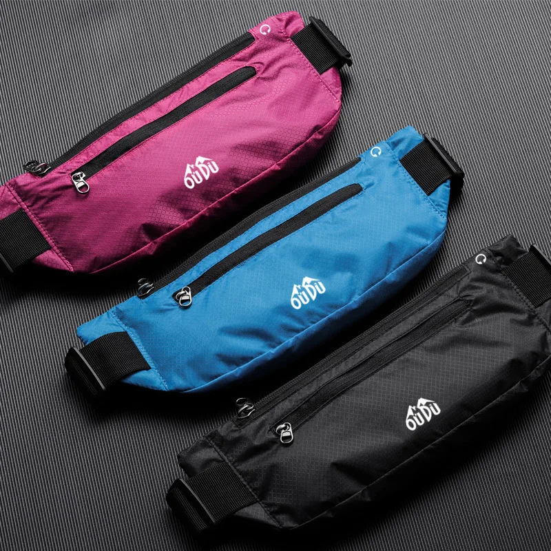 \\Runnning Waist Bag Waterproof Waist Pack Close-Fitting Invisible Belt Outdoor Sports Bag Fitness Anti-Theft Mobile Phone Bag