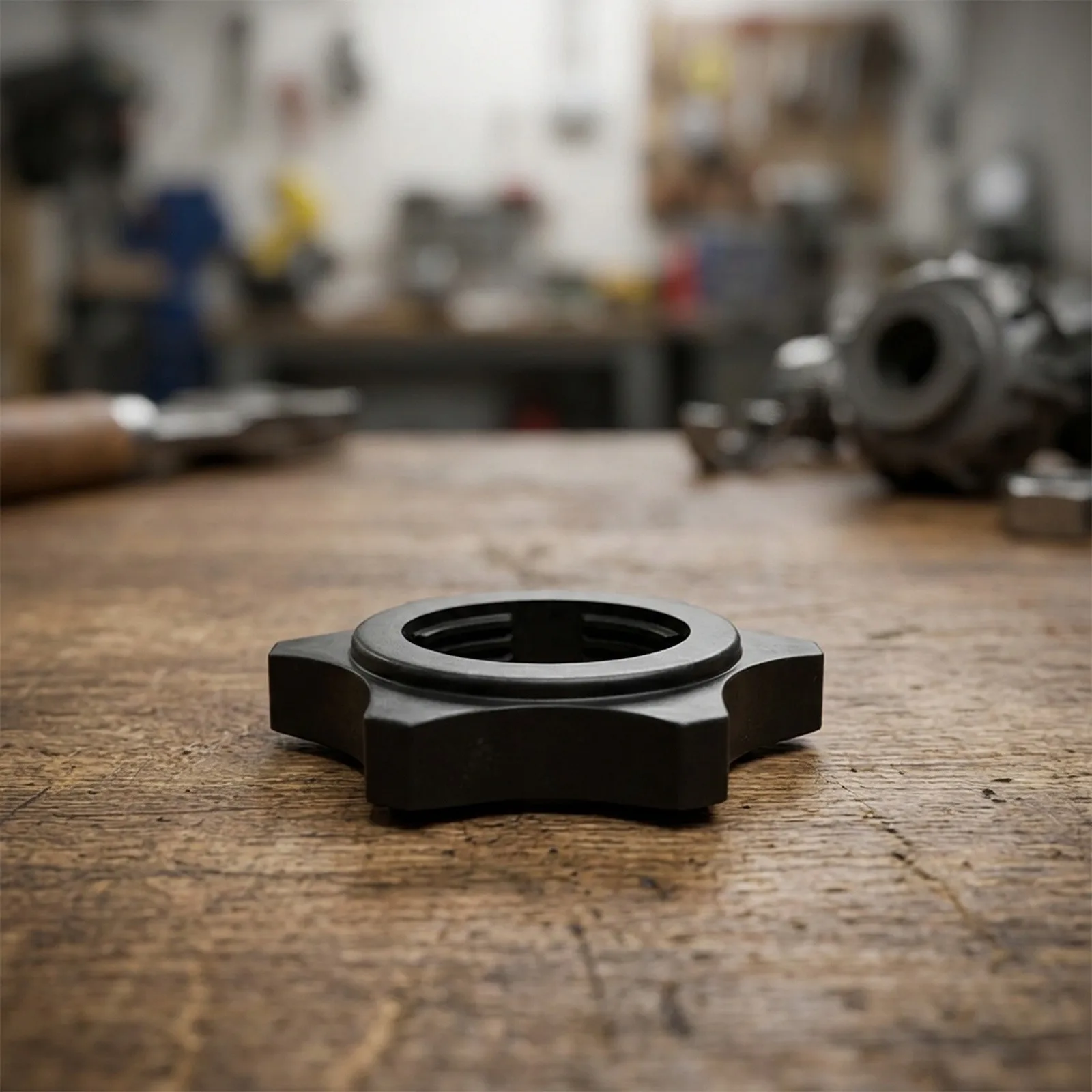 Fan Nut and Cap Nut Configuration for 32mm Inner Diameter Thread Engagement in For Table Stand Wall and Ceiling Fan Builds