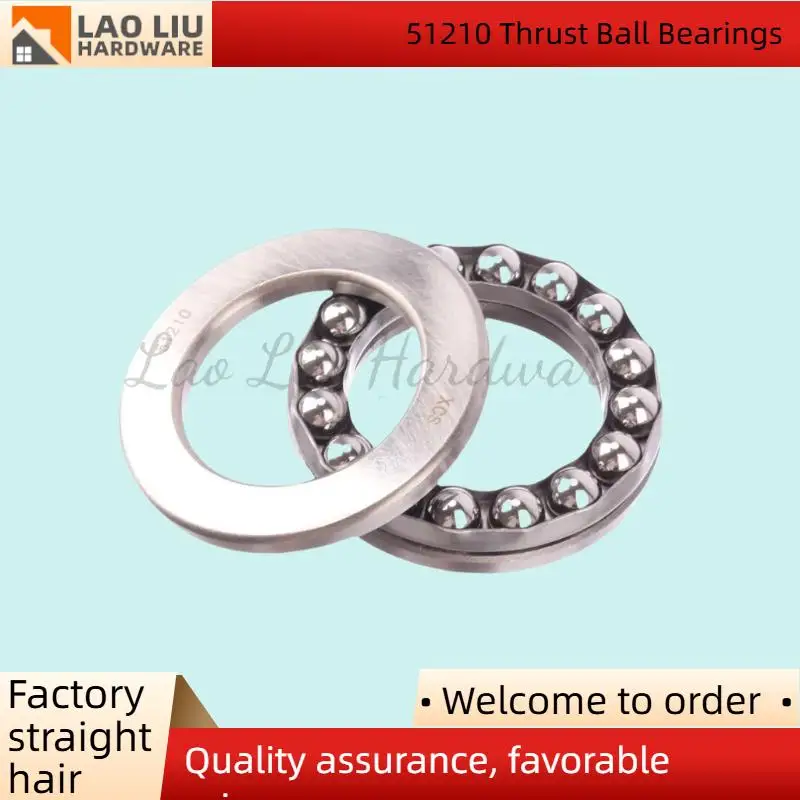 

51210 Упорные шарикоподшипники Радиальный шарикоподшипник для подшипников генератора, обуви для скейтбординга Упорный шарикоподшипник 51210