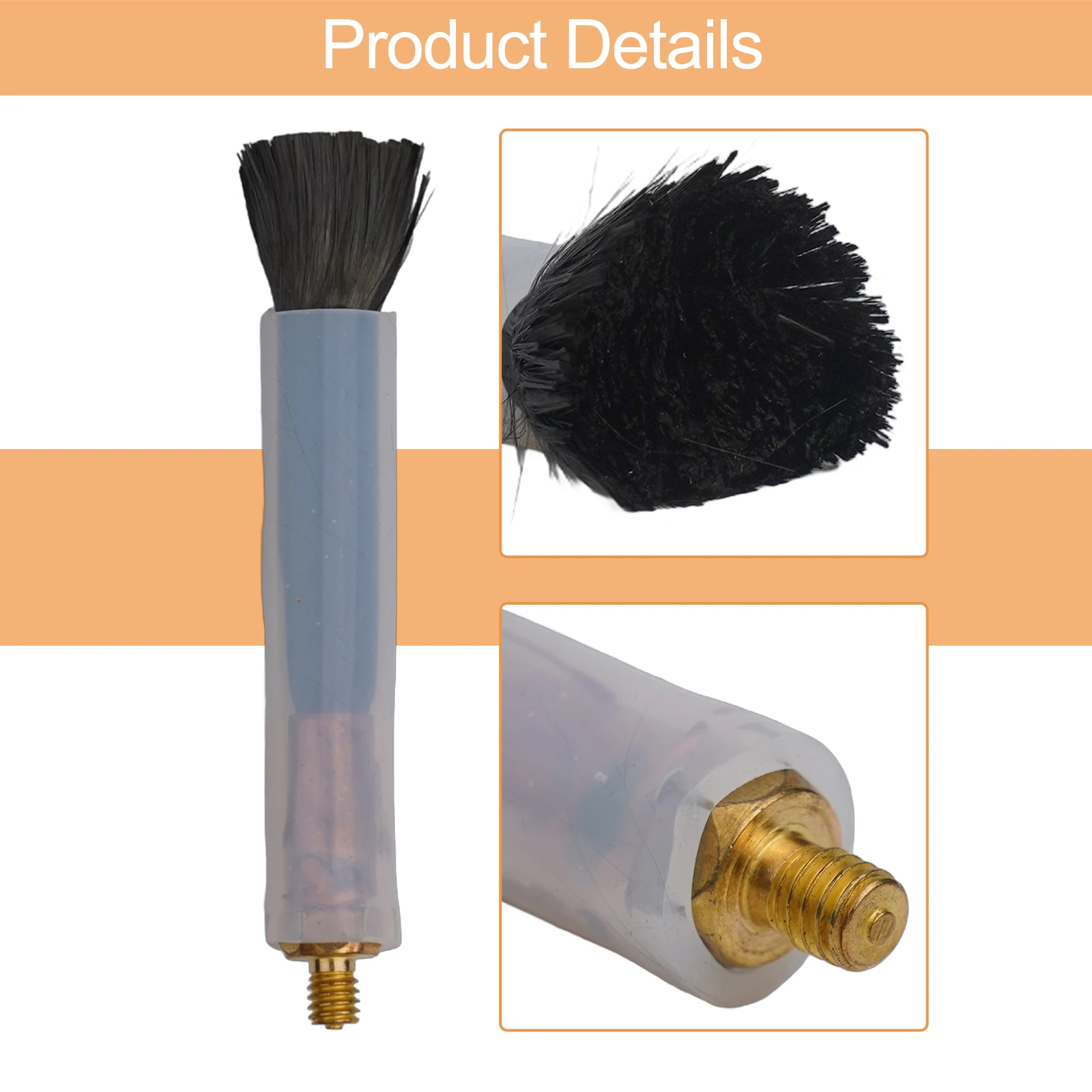 Pickling Brush Weld Cleaning Tool Cleaning Brush For M6 M8  For M10 Thread For Fibre Weld Cleaning Brush Passivate Polish Welds