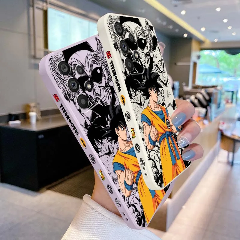 

Vegeta Goku Dragon Ball Luxury For Samsung A33 A31 A25 A23 A22 A21s A15 A14 A13 A05 A13 A12 A04 5G Liquid Left Rope Phone Case