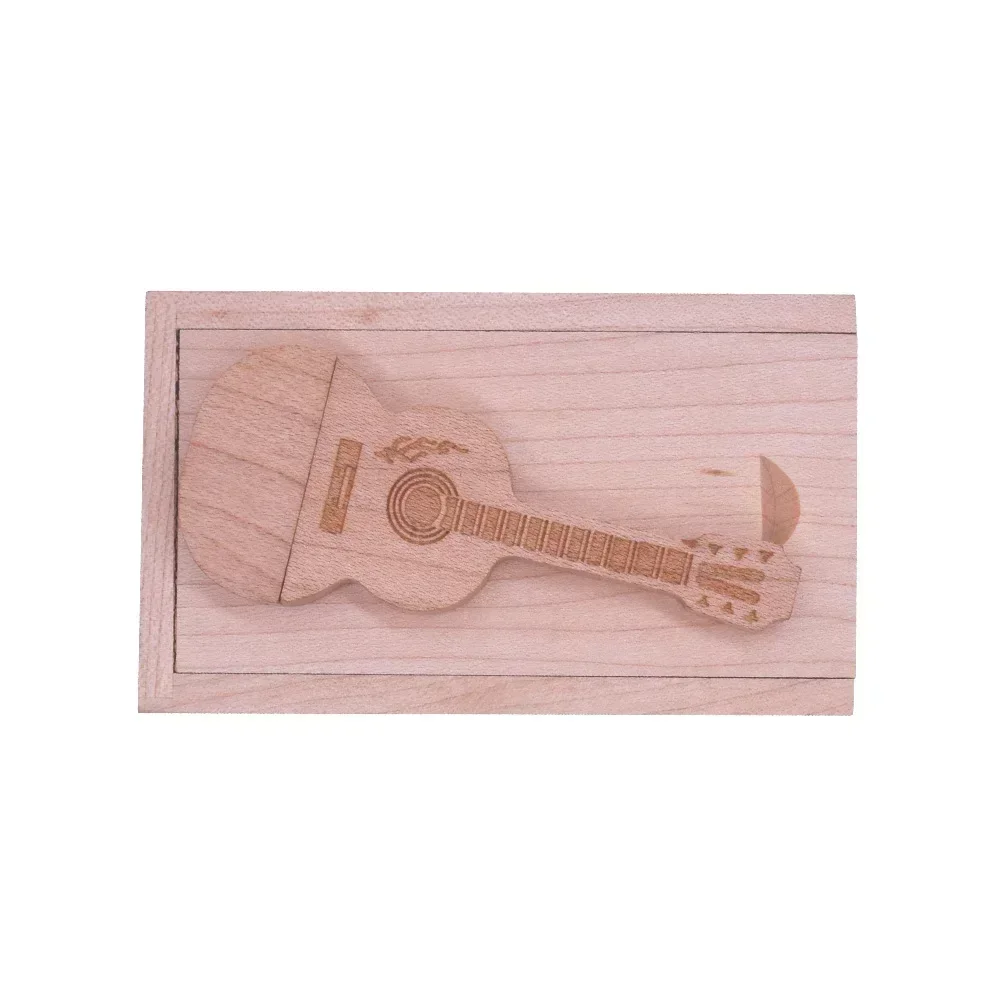 10/20/30 teile/los angepasst holz gitarre stift stick 3,0 usb-stick speicher Stick pendrive 4GB 16GB 32GB 64GB 128GB Kostenloses Logo