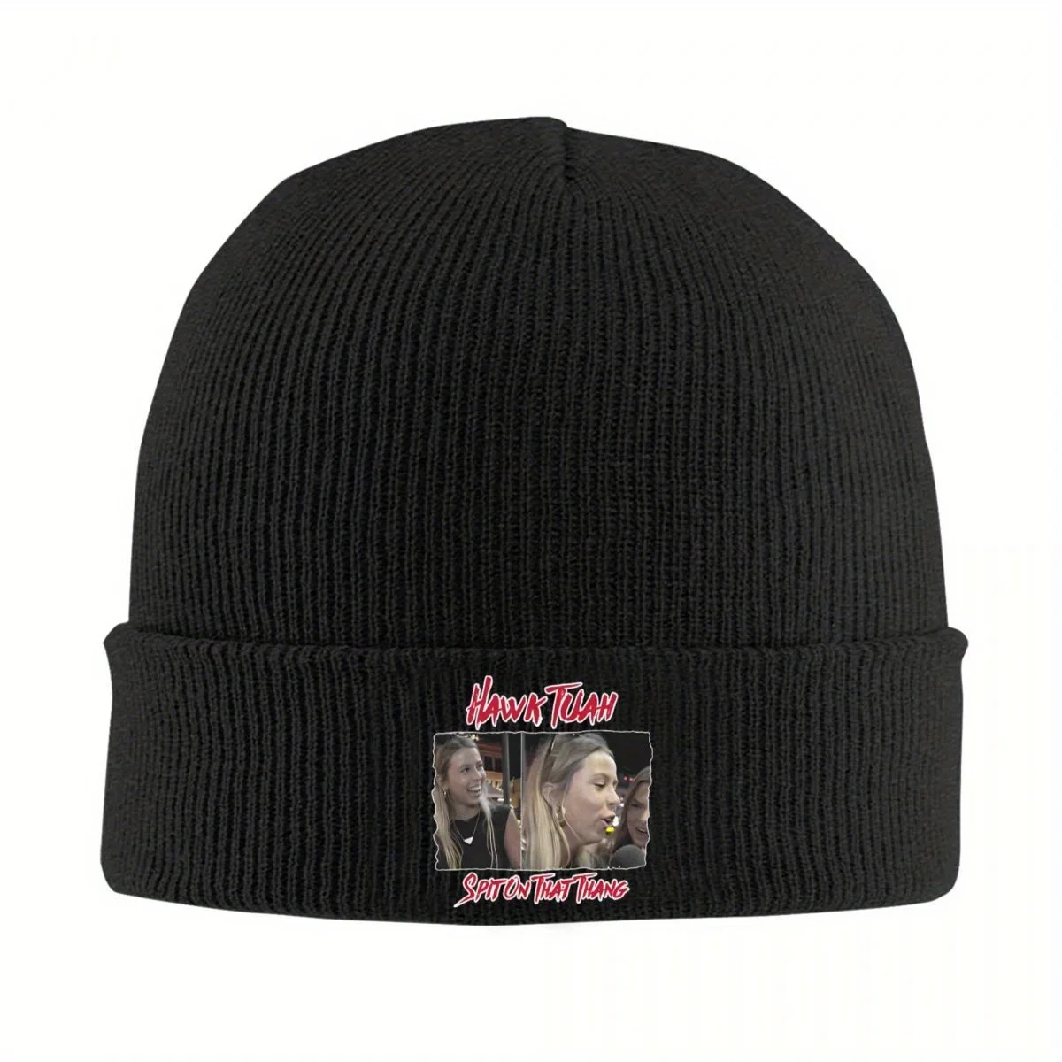 

New Spit On That Thang Hawk Tuah Hat Autumn Winter Skullies Beanies Ski Internet Latest Star Cap Men Women Acrylic Skullcap