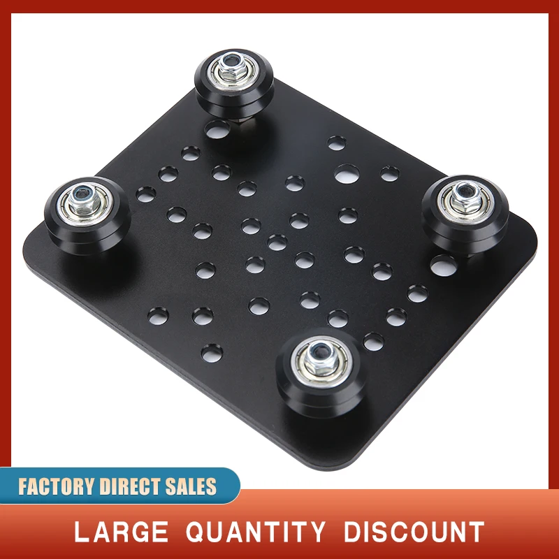 3D Printer parts Opensource V gantry plat set special slide plate pulley for 2040 /4040 V-Slot aluminum profiles wheels