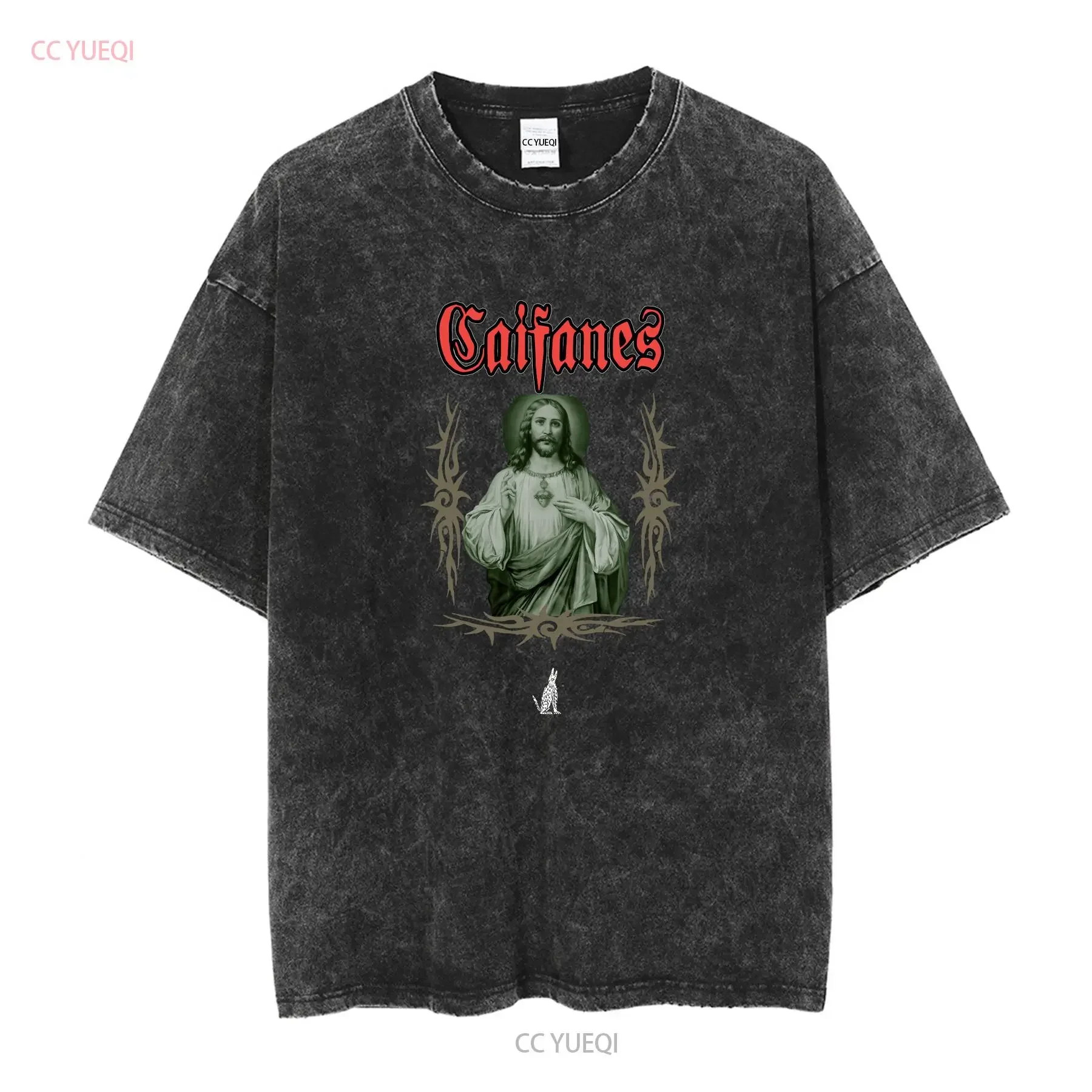 Vintage 90s Caifanes Jesus The T Shirt XL Mexico Rock Band Tour Jaguares El Tri vintage Washed designer clothes streetwear
