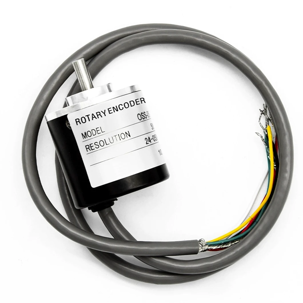 EB38A6-C4AR/EB38A6-H6PR 100~5000PPR Incremental Encoder 38mm OD Mini Rotary Encoder for Packaging Printing Machinery