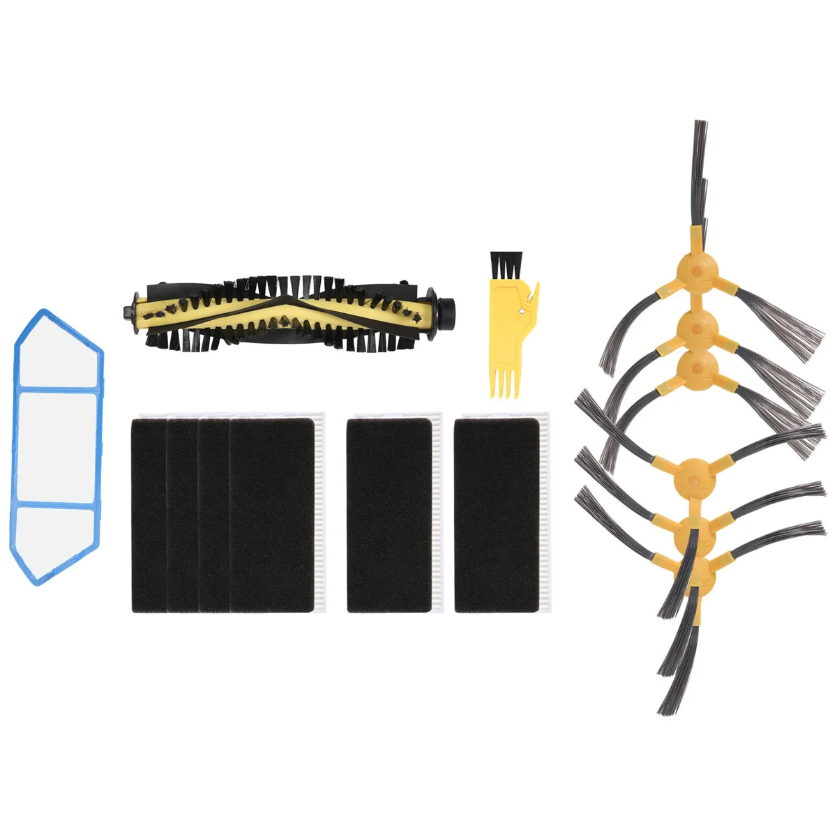 Acessórios de substituição para aspirador de pó Neatsvor X500 X520 X600 Pro Tesvor S6 T8 X500 Ikhos Criar NetBot S15 # ABGP