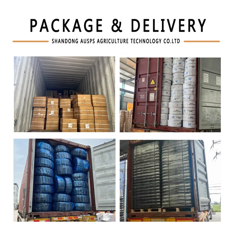 202532 مللي متر وضع خرطوم مسطح بواسطة تمرير صمام خرطوم الري تركيبات لري الأراضي الزراعية الزراعية