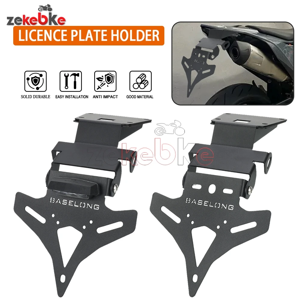

Motorcycle Rear Tail Tidy Fender Eliminator Kit License Plate Holder LED Light FOR Duke125 Duke250 Duke390 2024-2025-2026-2027