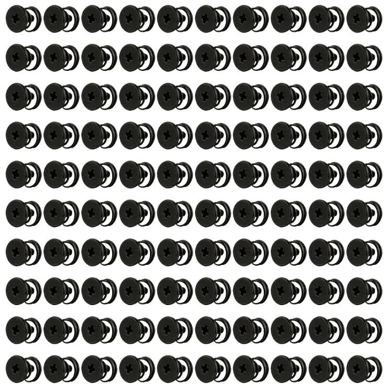 100Pieces Spring Screws Portable Designs for Graphics Card Heat Dissipation L43B