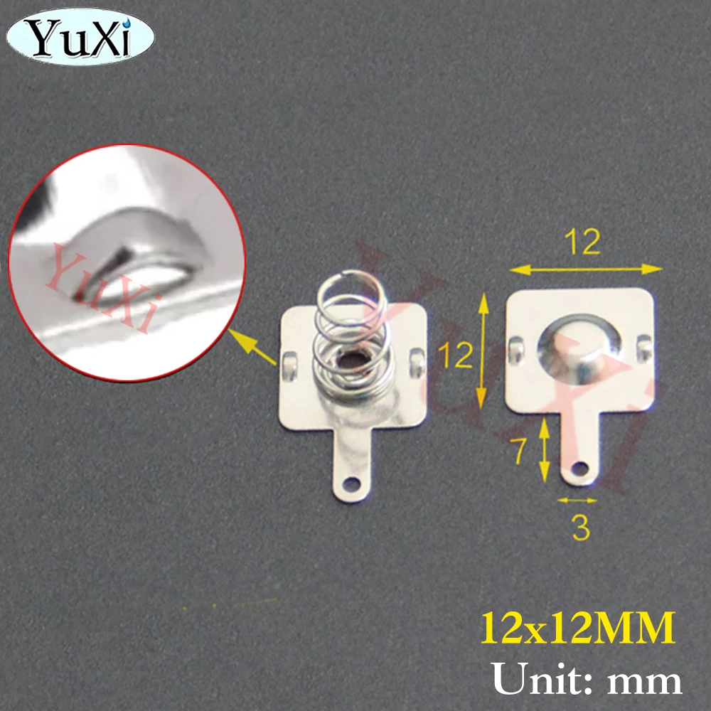 バッテリースプリングシート,AAコンタクトボックス,ニッケル鉄メッキ,0.3mm, 12x12,13,26,27.5mm, 27mm, 20個