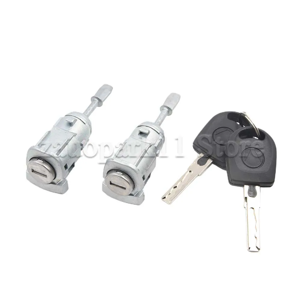 FOR VW GOLF 4 IV MK4 BORA A6 SKODA FABIA POLO 1997-2003 LEFT RIGHT DOOR LOCK BARREL CYLINDER 604837168 604837167