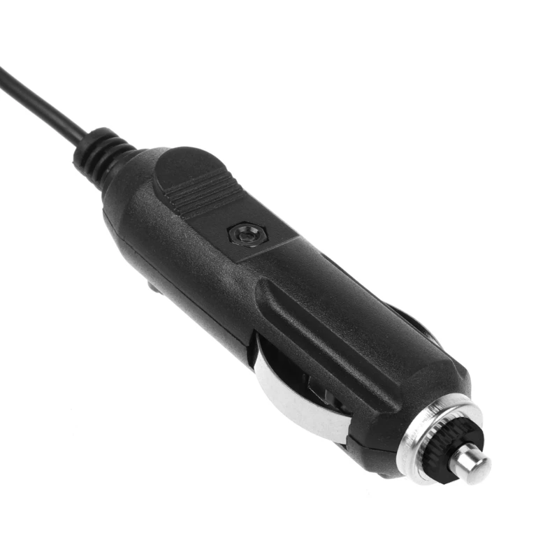 12V Cigarette-lighter Power Supply Leads 5.5x2.1mm Plug Adapter Cord for Speakers Fan