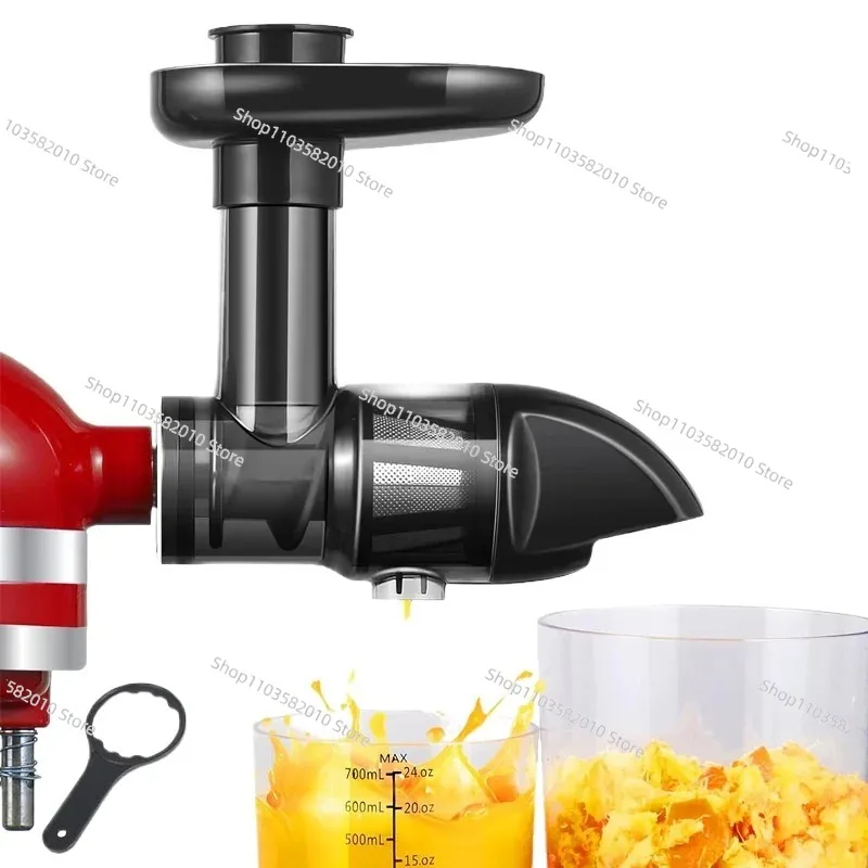 Horizontal Slow Masticating Juicer Extractor, Cold Press Juice Machine for Fruits, Vegetables & Greens