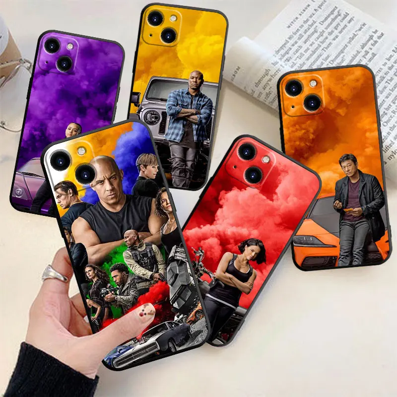 Fast And Furious Moive Phone Case For iPhone 15 14 13 12 11 Pro Max Plus 13 Mini X XR XS MAX 8 7 6 Plus TPU Phone Cover Coque