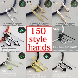 nh35 hands nh35 Watch hands nh36 hands pointer nh35 watch parts skx007 hands nh35 dial luminous hands NH35 movement hands