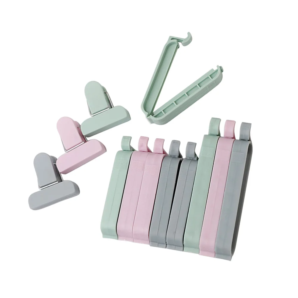

36pcs Sealing Clips for Food Bags Suitable Bread Chips Coffee Grains Reusable Waterproof Kitchen Storage Tools Dry Ingredients