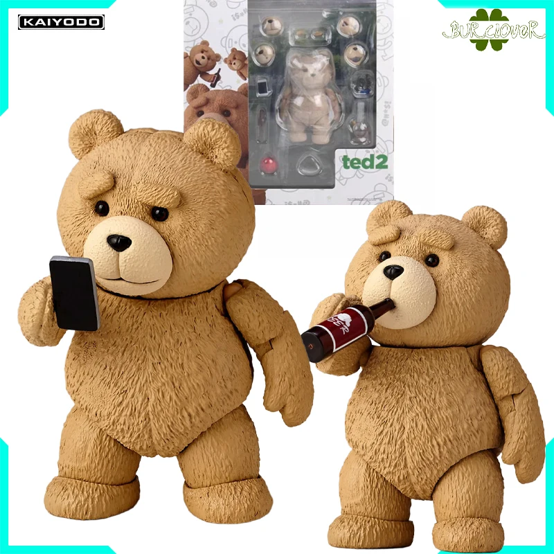 

KAIYODO Genuine Original REVOLTECH MOVIE REVO TED 2 TEDDY Action Figures Toys For Boys Girls Kids Gift Collectible Model