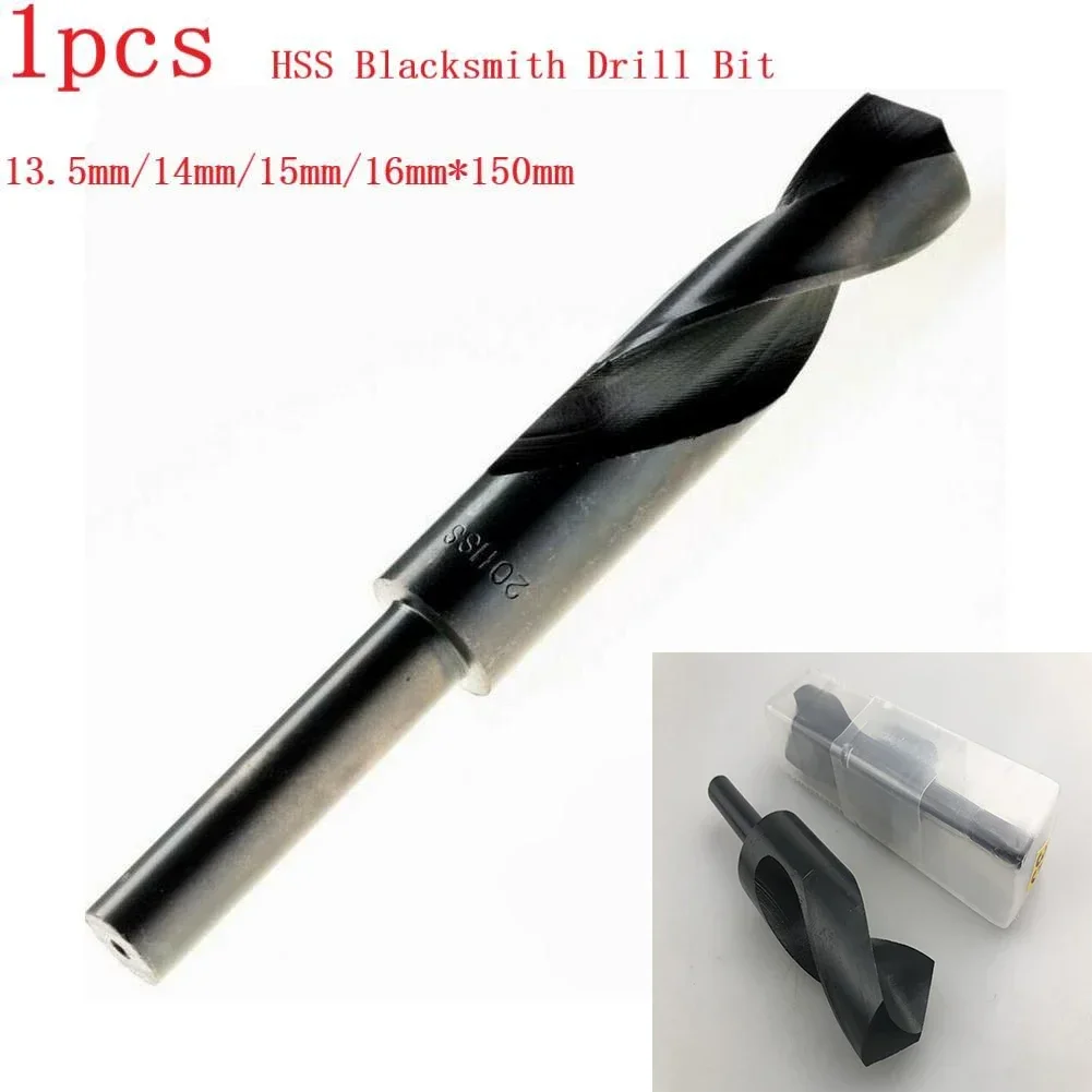 12.7mm Round Shank Reduced 1/2\'\' Twists Drill Bits Cobalt HSS Drills For Wood Iron Stainless Steel Aluminum 13.5/14/15/16mm