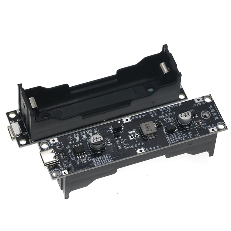5V 9V 12V 18650 Lithium Battery Boost Step Up Module UPS Uninterruptible Power Supply Module Charge Discharge the Same Time 1A