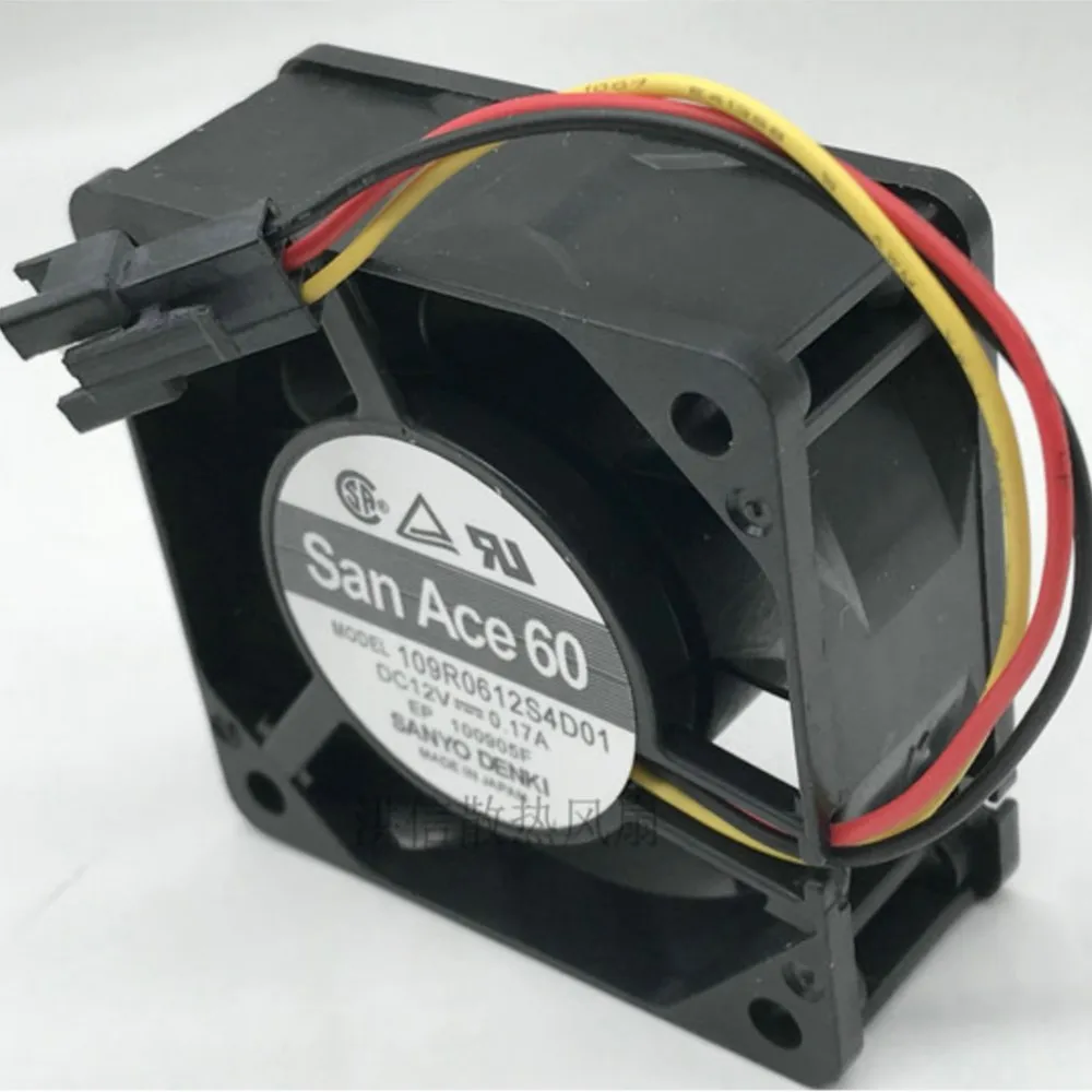 San Ace 60 109R0612S4D01 60mm 6cm Computer PC Cooling Fan