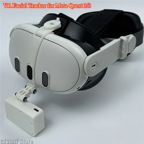Imagen 2 del producto NUEVO rastreador facial VR para Meta Quest 2/3 - Pico 4 63g Módulo de seguimiento facial OSC inalámbrico/con cable