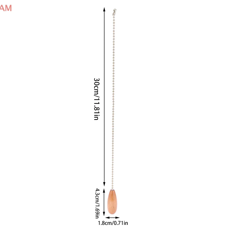 

Wooden Ceiling Fan Chain Pulls Pull Chain Pendant Rope Extension Easy Install Removal For Ceiling Light Lamp Fan​