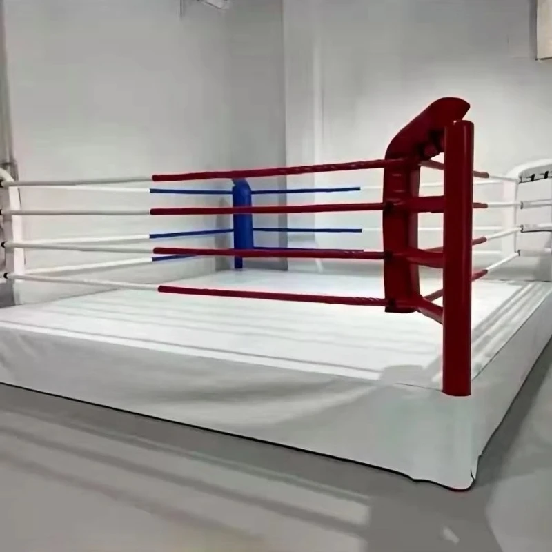 Professional Standard Boxing Ring Heavy Duty Steel Frame Stable Structure Ideal For Wrestling And Fighting Competitions