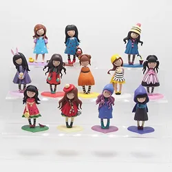 Kawaii gorjuss girl dolls london Girl Painter Painting Girl Fantasy Girl Doll Model keychain gift Girl Present Gifts