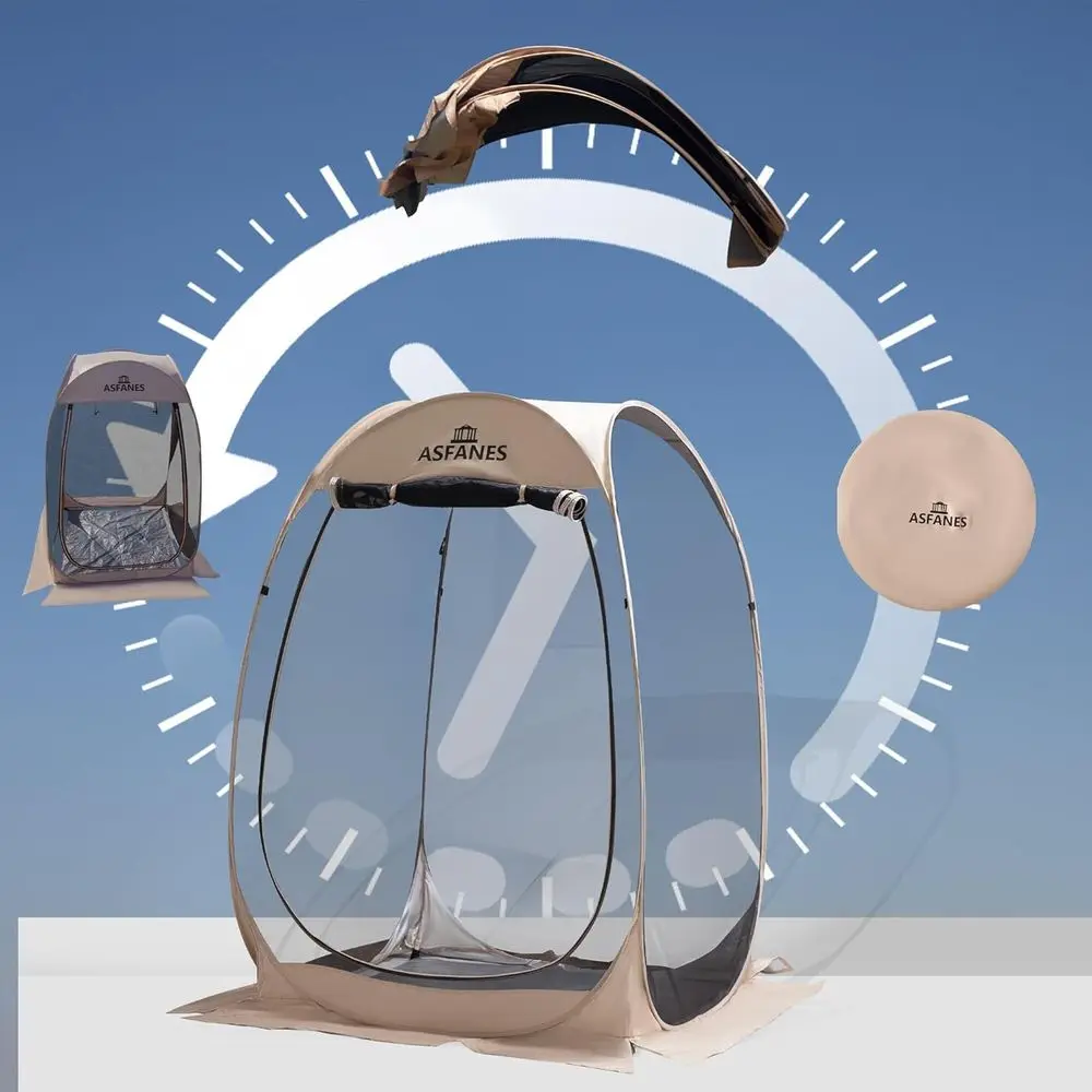 

Compact Portable Mosquito Net Tent with Removable Mat for Camping and Patio Use