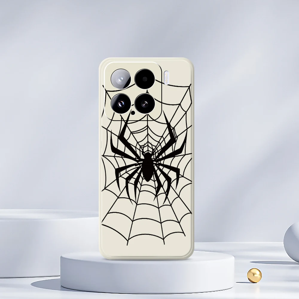Custodia per telefono modello ragno ragnatela per Xiaomi Mi 15 Ultra Mi 14T 13T 12T 11T Pro Cover per Xiaomi Mi 13T Pro Mi 11T Pro SoftCases