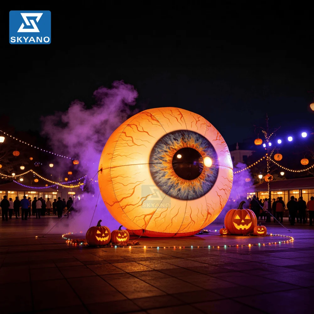 Inflatable Eyeball air Model Giant Eyeball air Model Suitable for Halloween Activities and Event Decoration