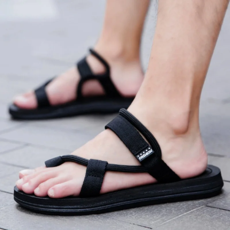

Summer slippers, men's beach shoes, casual sandals, suitable for outdoor sports and driving