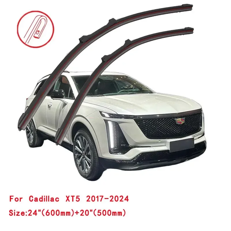 

Для Cadillac XT4 XT5 XT6 2016-2024: Сменные щетки стеклоочистителя лобового стекла, аксессуары для мойки, чистка и замена