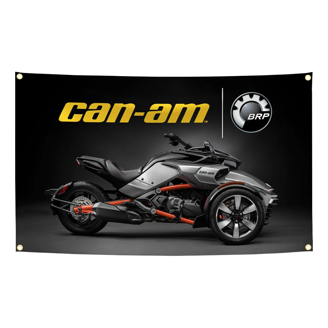 90x150cm Can Am BRPs Racing Canam All-terrain Vehicle Flag Tapestry Polyester Digital Printing Banner for Garage Wall Decoration