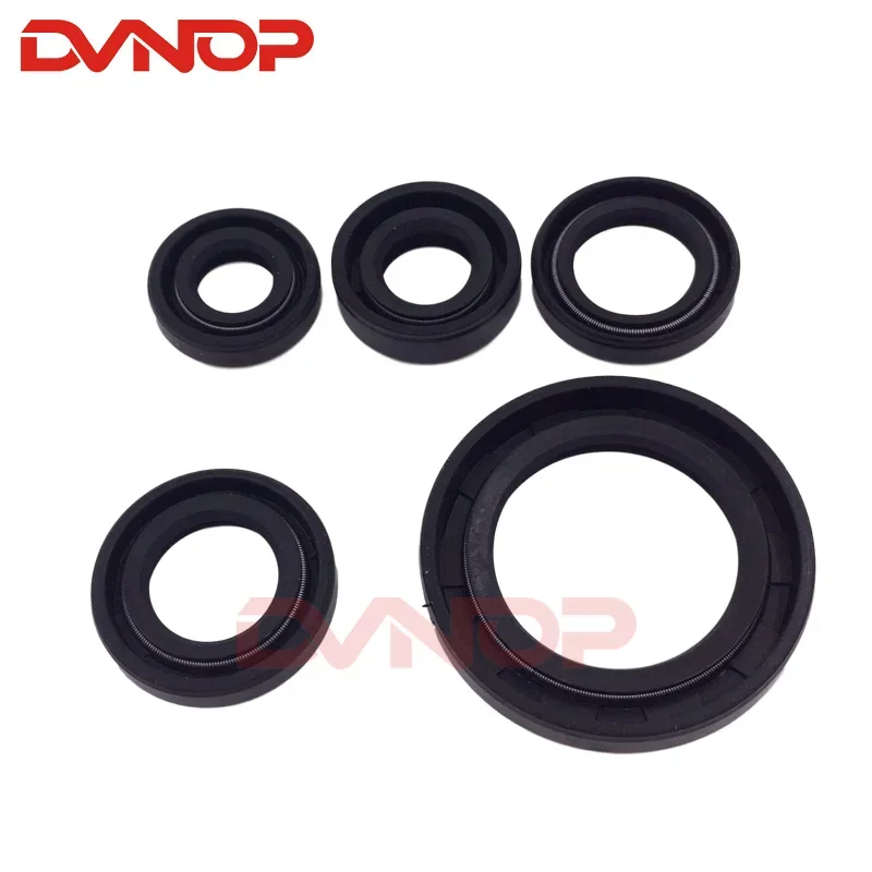 Motorcycle Full Complete Engine Oil Seal Gear Shaft Seal Rubber For Suzuki GN125 GS125 Oil Seal Spare Parts