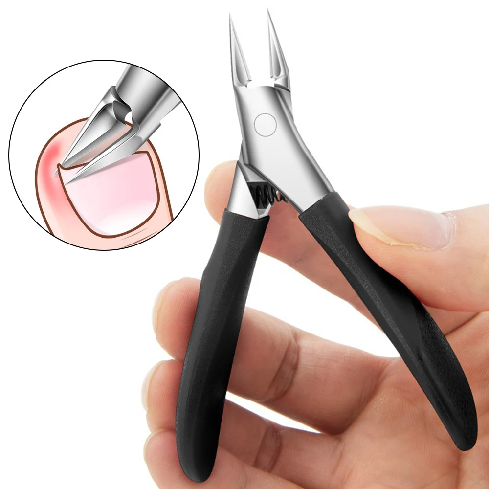 

1 шт., кусачки для ногтей, кусачки для ногтей, педикюр, маникюрные инструменты, не брызгивающиеся вросшие паронихии, профессиональные наборы инструментов для коррекции, толстые