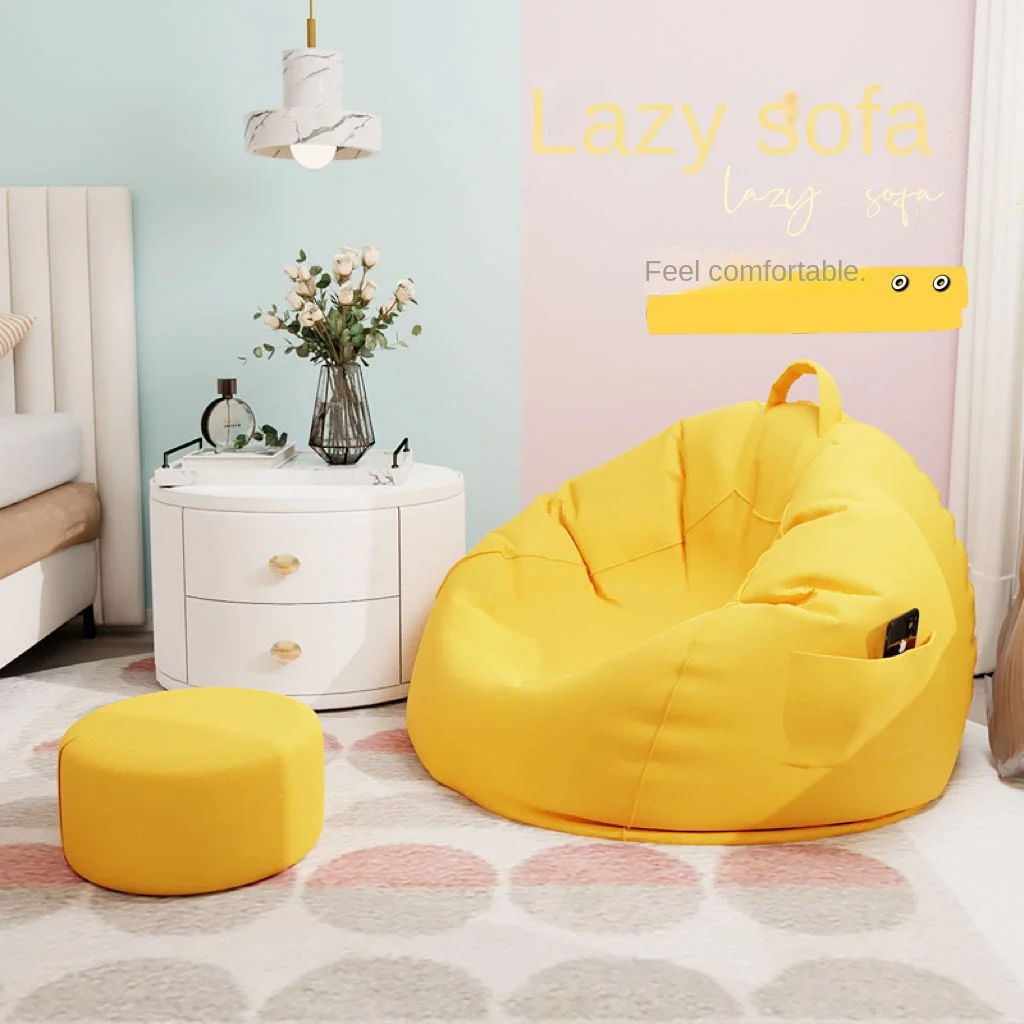 Lazy Sofa Particle Filling Chair Thickened Chair Tatami Rice Bean Bag Sofa Living Room Leisure Sofa Furniture Chair Sofa Set