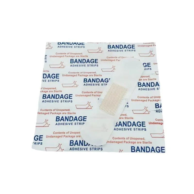 50pcs/set Transparent Band Aid First Aid Strips Finger Skin Dressing Plaster Patch Waterproof Tape Woundplast Adhesive Bandages