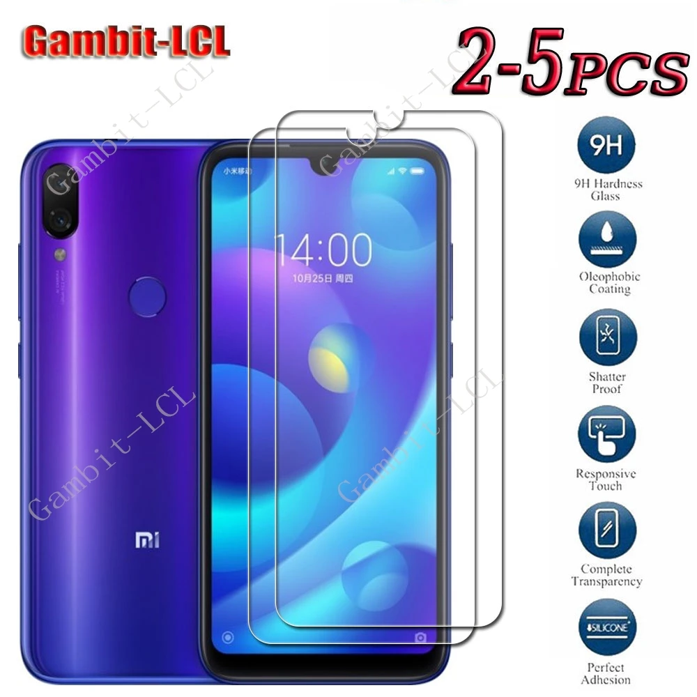 9H HD Original Tempered Glass For Xiaomi Mi Play 5.84