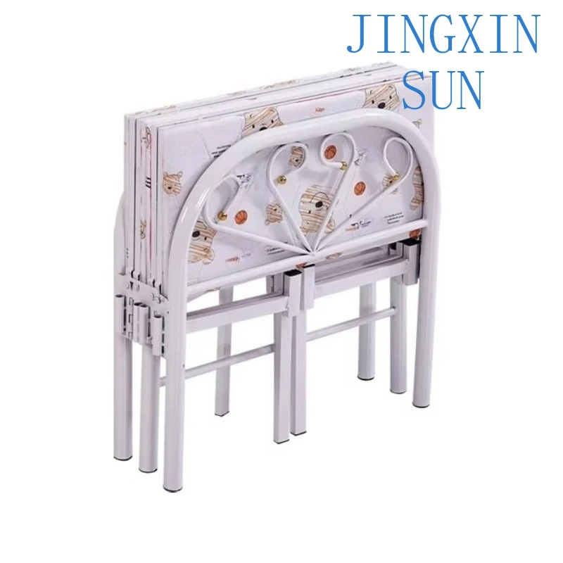 New design folding camping bed cheap folding bed metal folding bed