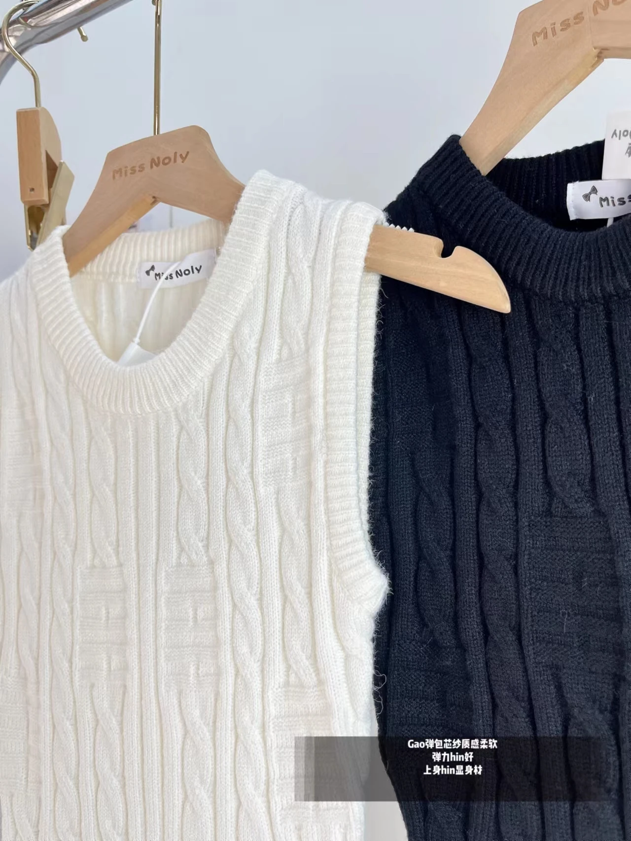 Mini abito lavorato a maglia autunno inverno senza maniche strato base a vita alta donna elegante twist aderente abito corto dal carro armato F218