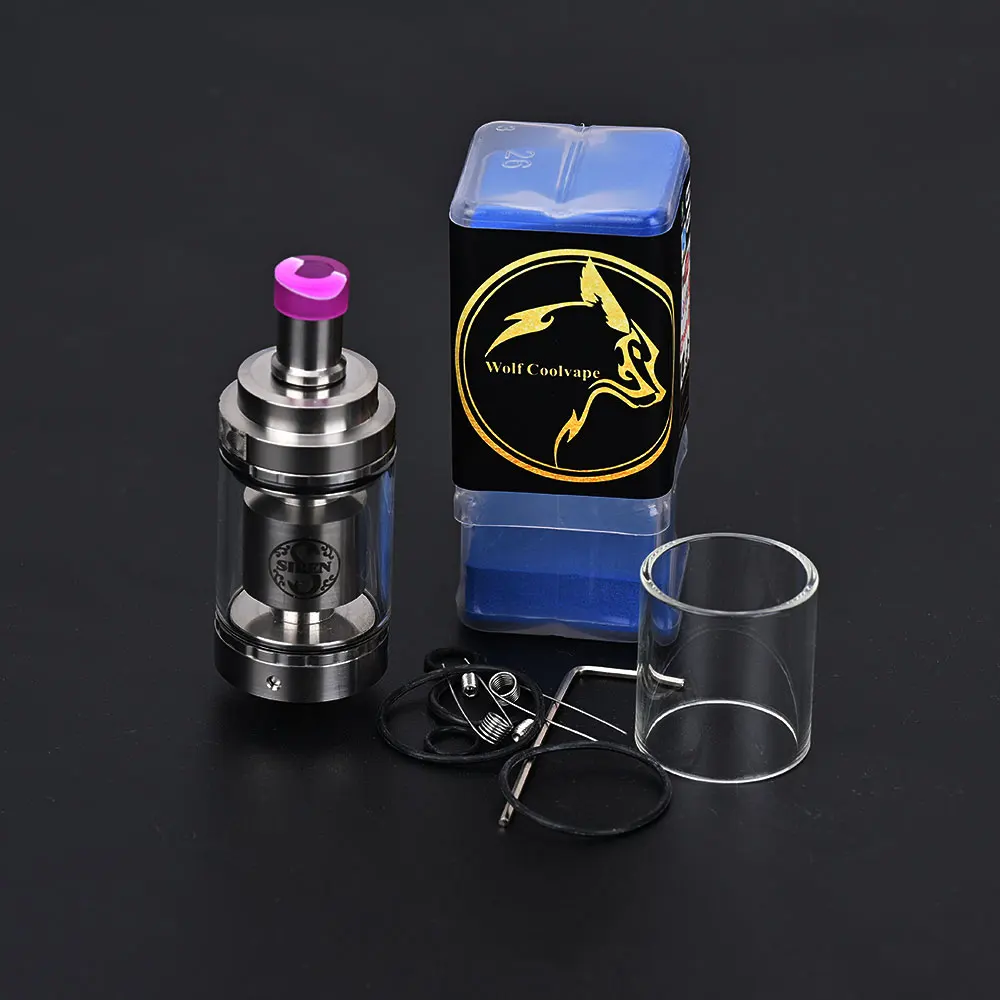 Wolfcoolvape vape Siren v4 tank mtl 24mm rta vape tank atomizer vaporizer for mod - view 6