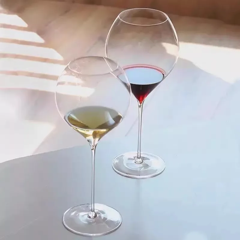 2PCS 550ml Large Ultra-thin Sheer Red Wine Glasses White Wine Glasses Sparkling Wine Champagne Glasses Bar Barware